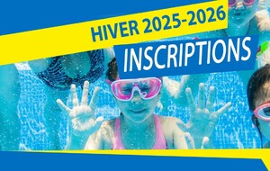 Inscriptions saison 2025-2026