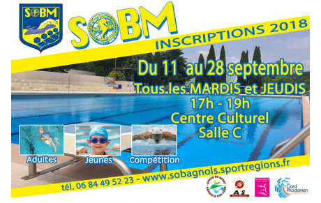 Inscriptions 2018-2018