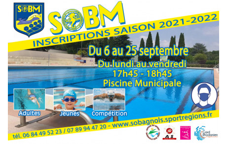 Inscriptions 2021-2022