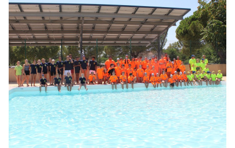Inter-écoles de natation à Salindres